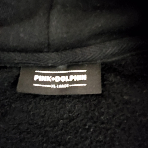 PINK DOLPHIN FIERY CROSS LOGO  sweatshirt - Picture 8 of 10